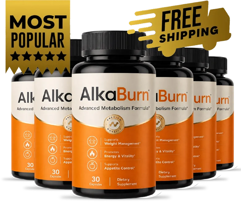 AlkaBurn 6 Bottles package